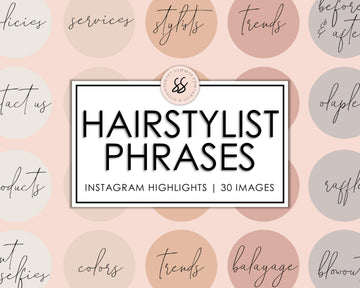 30 Hairstylist Instagram Highlights - Neutrals - Sweet Summer Designs