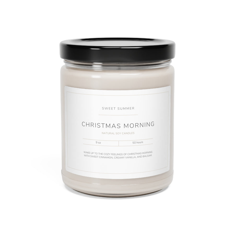 Christmas Morning Scented Soy Candle