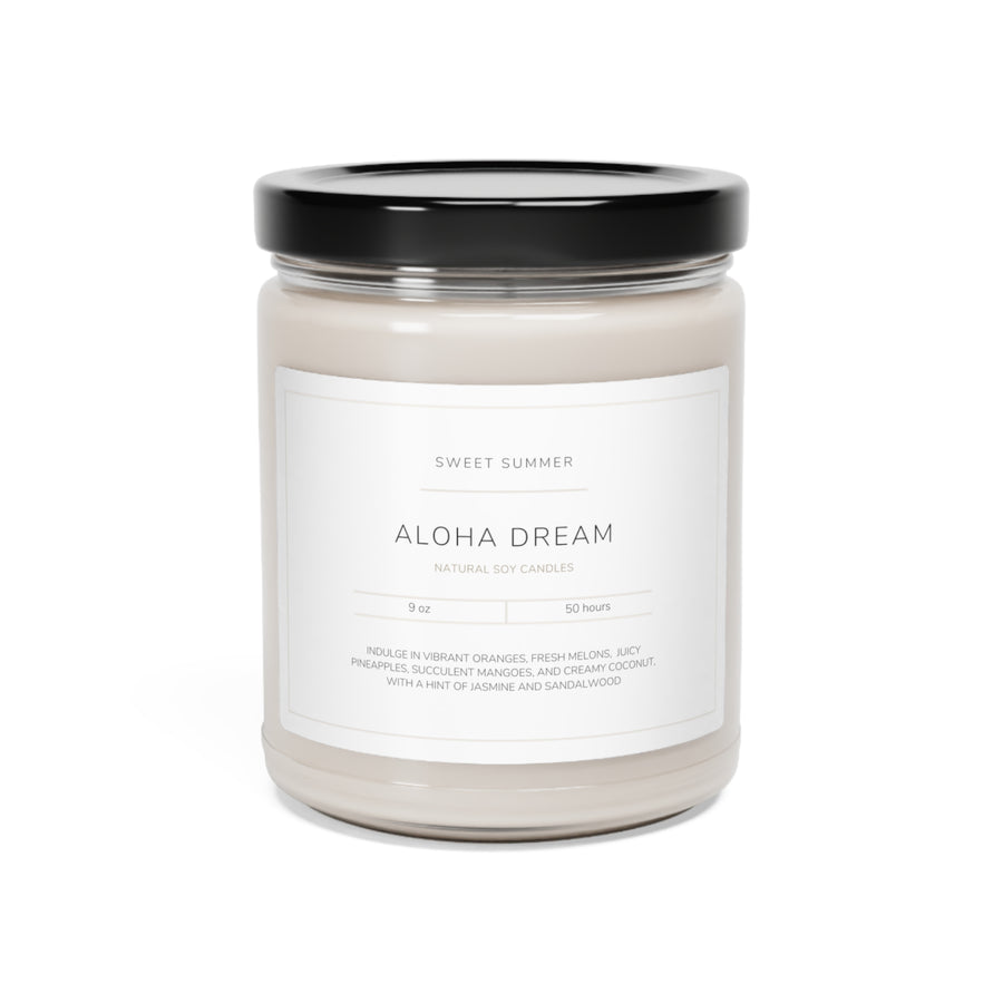 Aloha Dream Scented Soy Candle