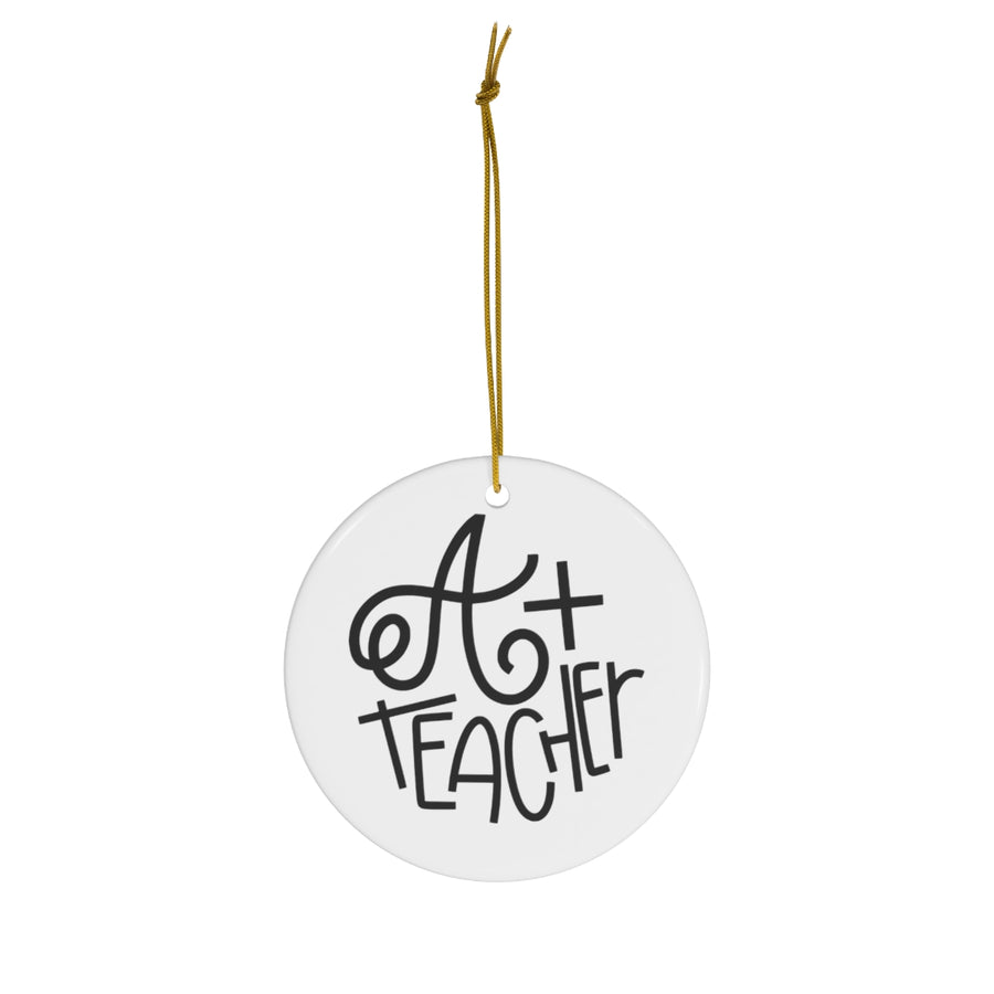 A+ Teacher Ornament