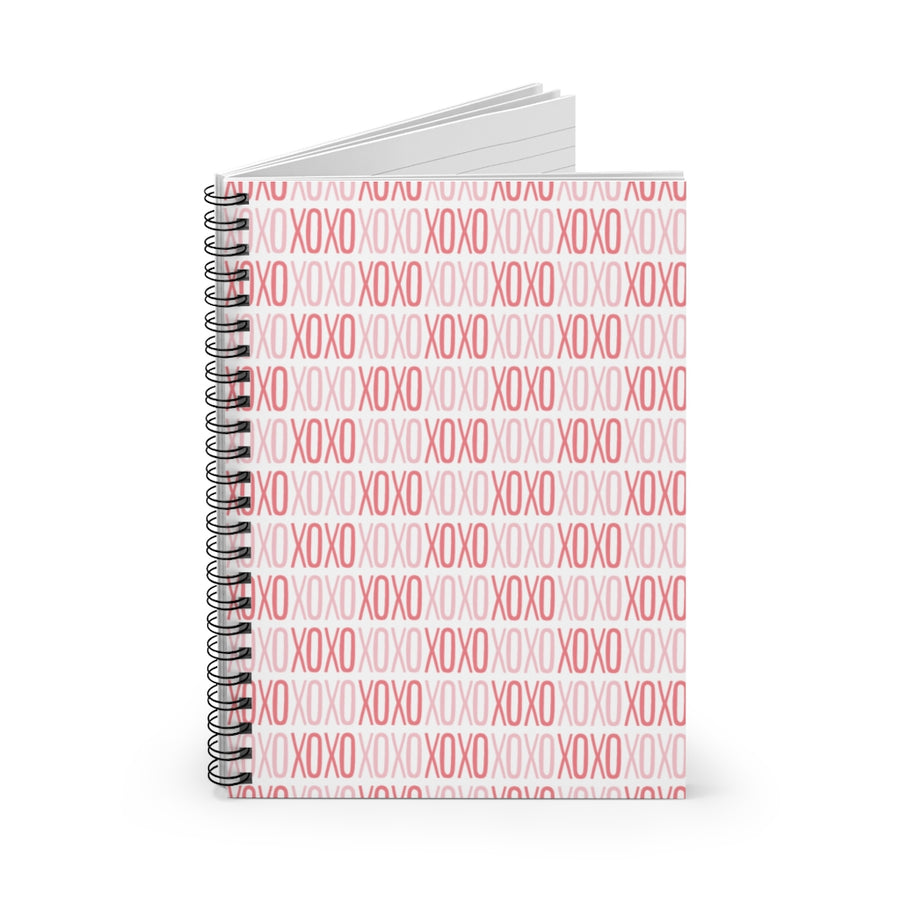 XOXO Spiral Lined Notebook