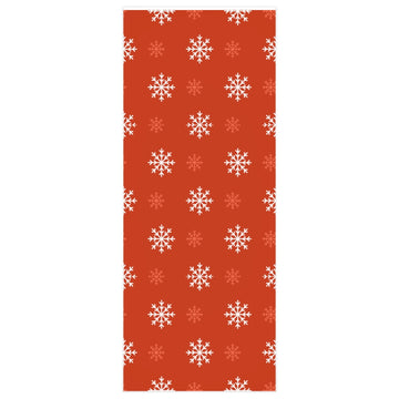 Red Snowflake Wrapping Paper