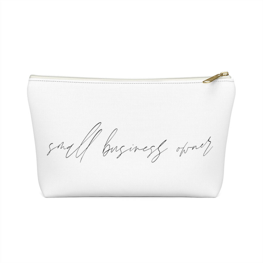 Small Business Owner Cosmetic Pouch