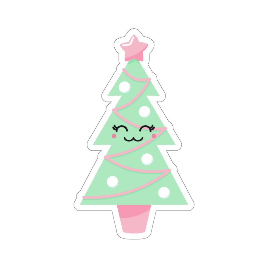 Happy Pastel Tree Sticker