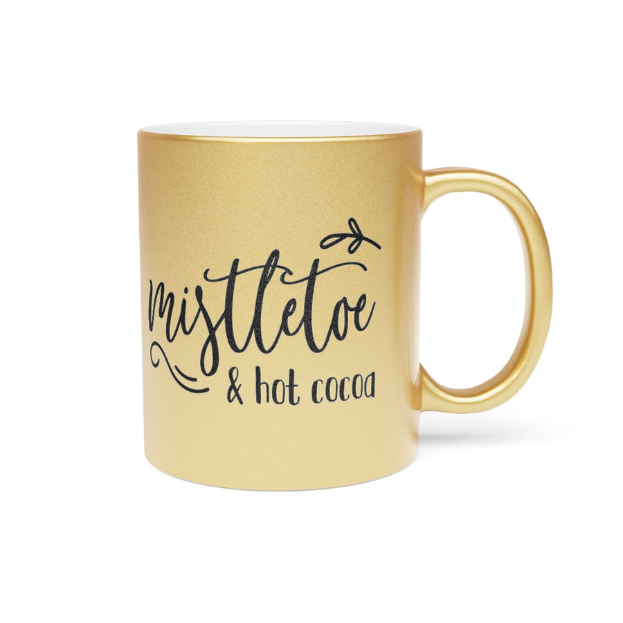 Mistletoe Metallic Mug