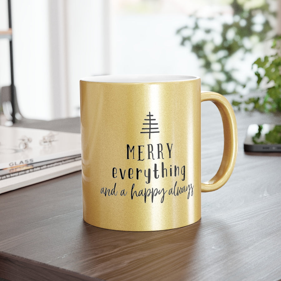 Merry Everything Metallic Mug