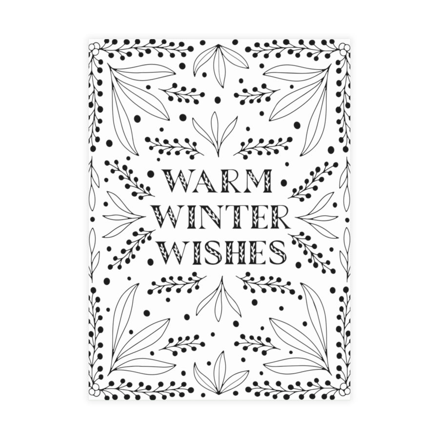 Warm Winter Wishes Greeting Card Pack