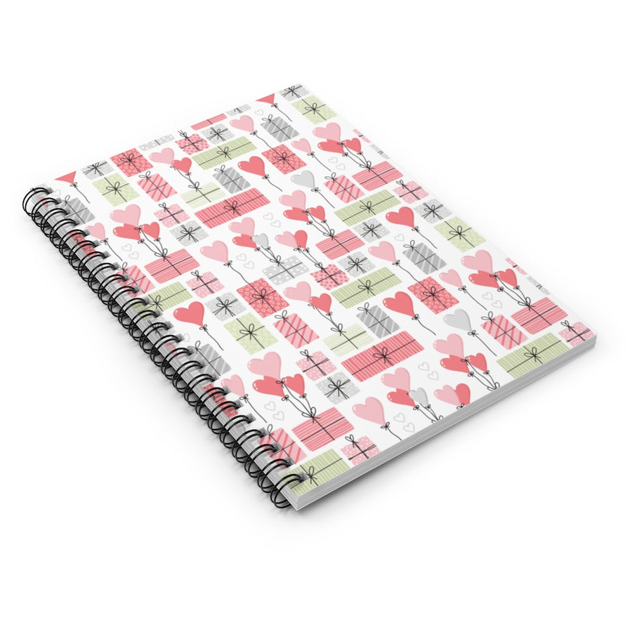 Valentine Gifts Spiral Lined Notebook