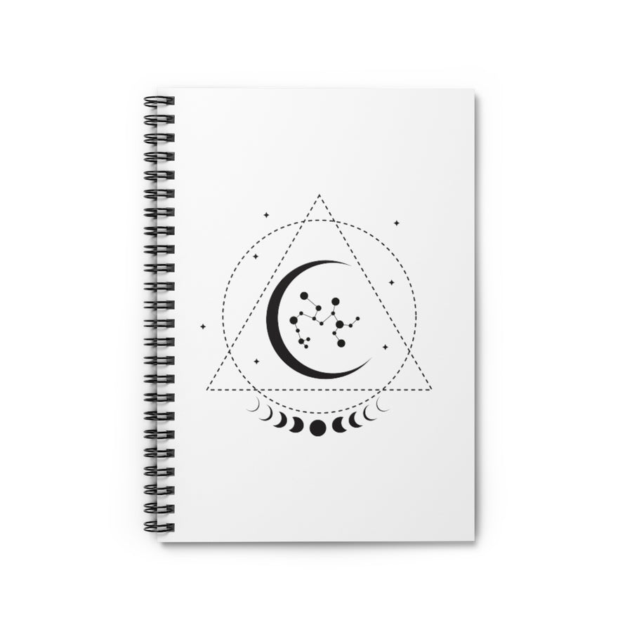 Sagittarius Spiral Lined Notebook