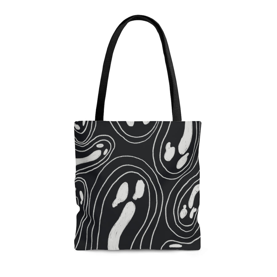 Abstract Ghosts Trick-or-Treat Tote Bag