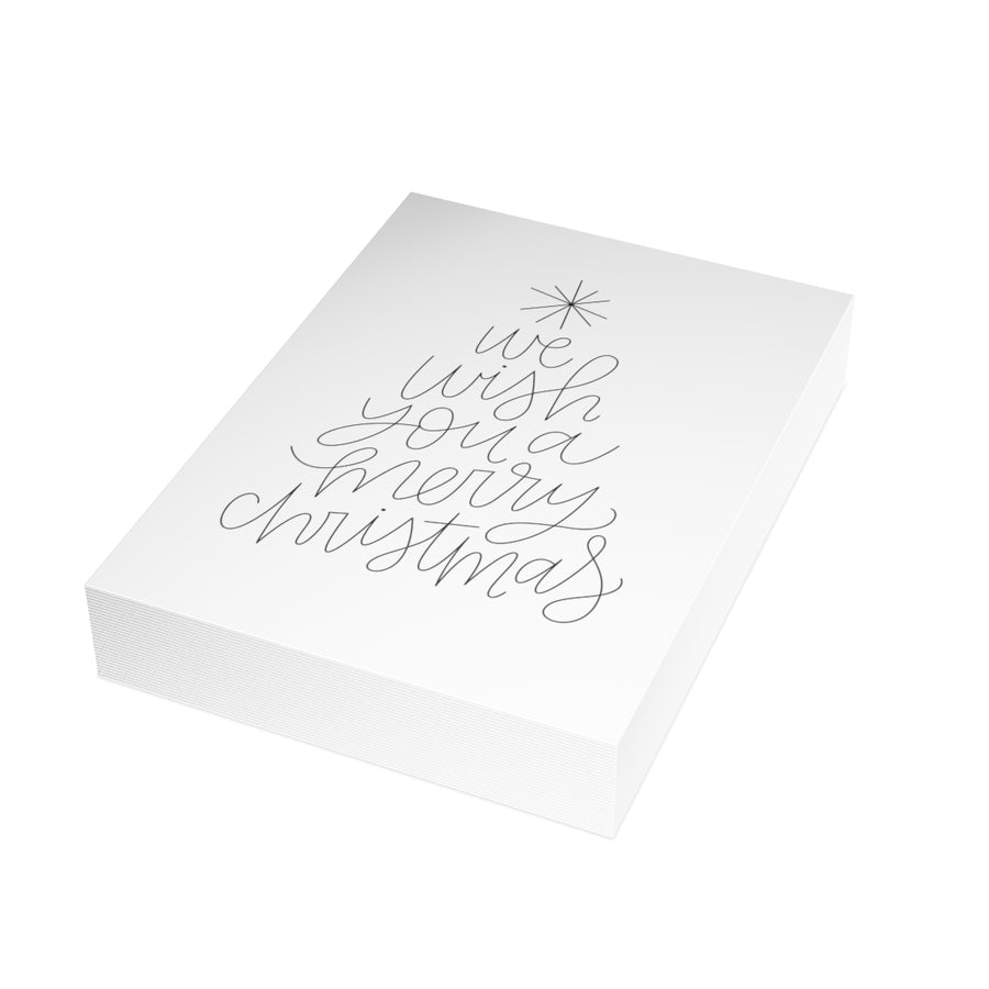 We Wish You A Merry Christmas Greeting Card Pack