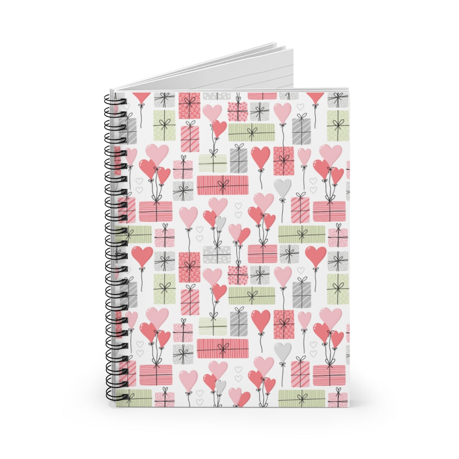 Valentine Gifts Spiral Lined Notebook