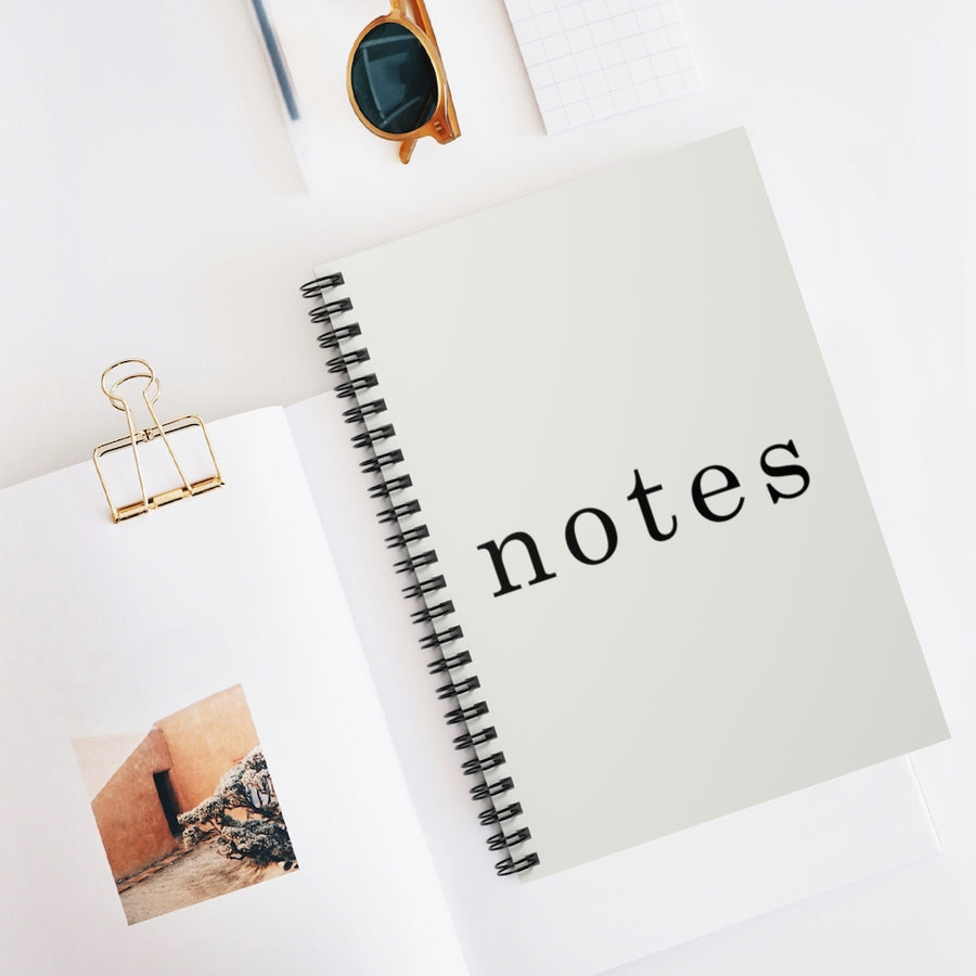 Classic Notes Spiral Notebook