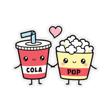 Popcorn & Soda Couple Sticker