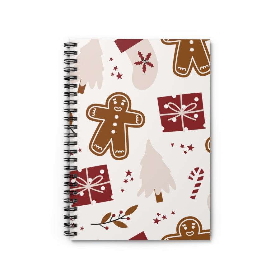 Holiday Fun Spiral Lined Notebook