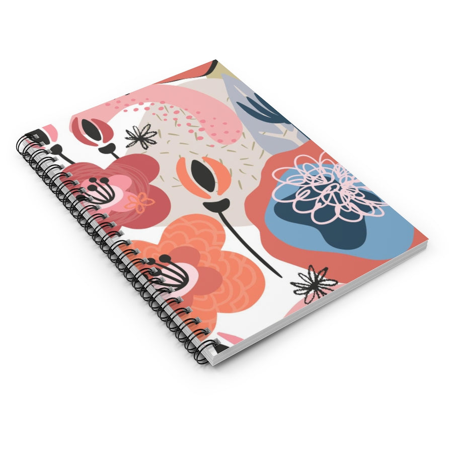 Hello Spring Spiral Lined Notebook