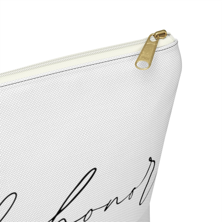 Matron of Honor Script Cosmetic Pouch