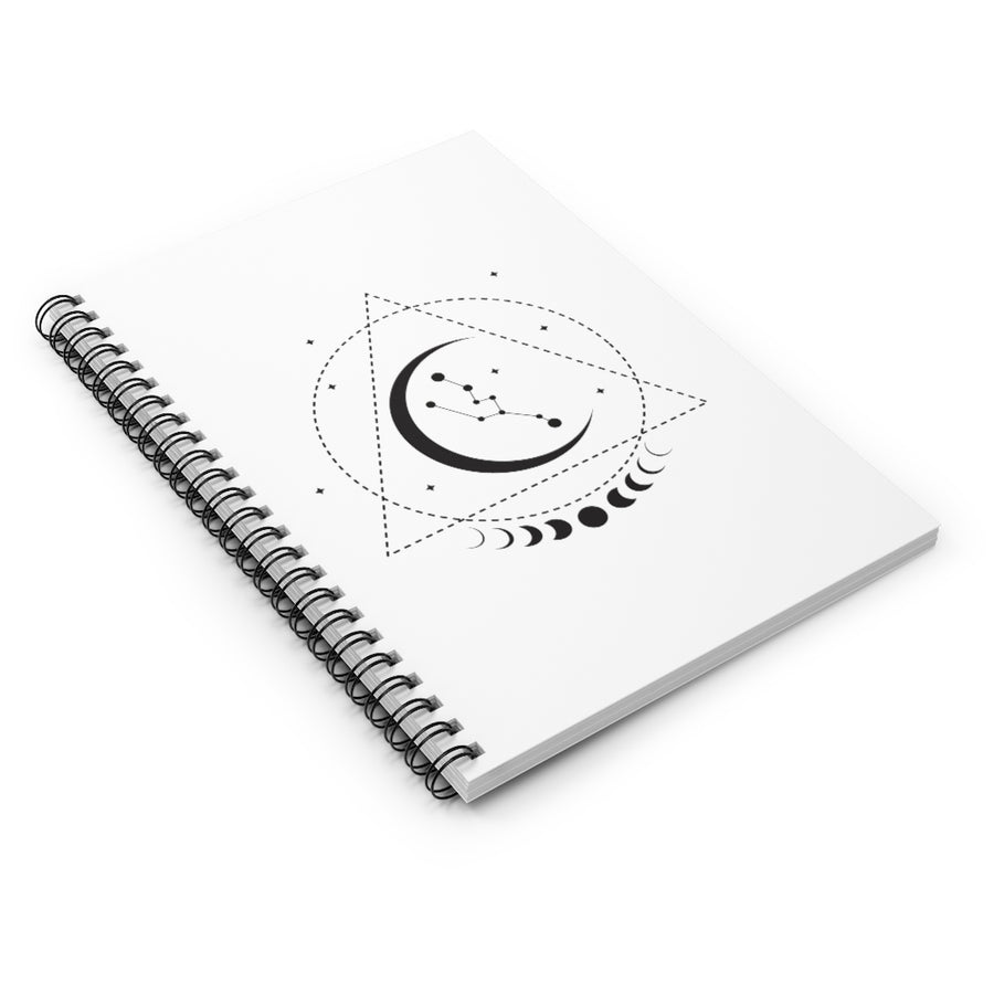 Taurus Spiral Lined Notebook
