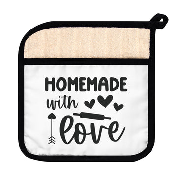 Homemade With Love Pot Holder