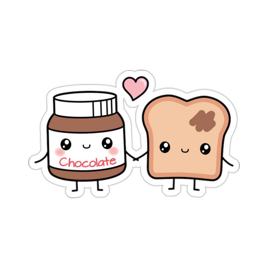Toast & Spread Couple Sticker