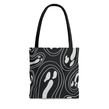 Abstract Ghosts Trick-or-Treat Tote Bag