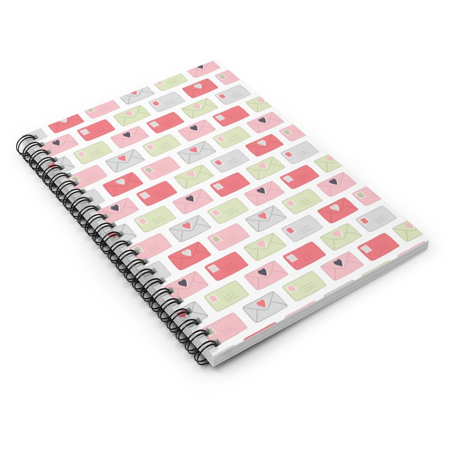 Love Letters Spiral Lined Notebook