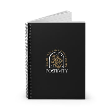Joy & Positivity Spiral Lined Notebook