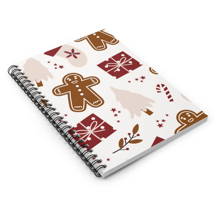 Holiday Fun Spiral Lined Notebook