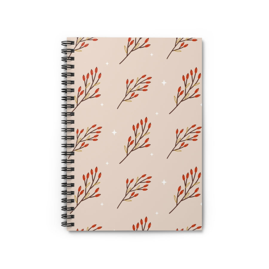 Holiday Spiral Lined Notebook