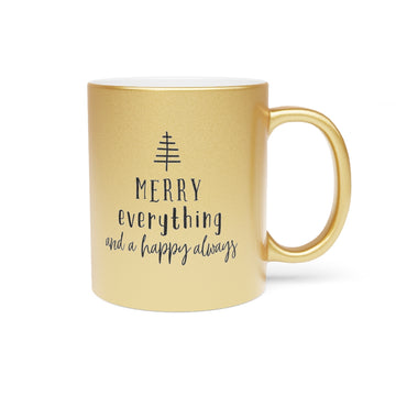 Merry Everything Metallic Mug