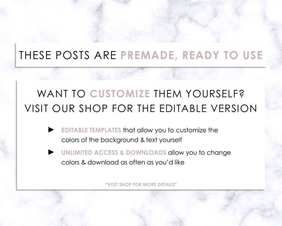 62 Fashion Boutique Instagram Posts - White & Gold