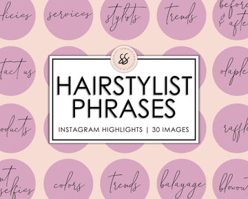 30 Hairstylist Instagram Highlights - Dusty Rose - Sweet Summer Designs