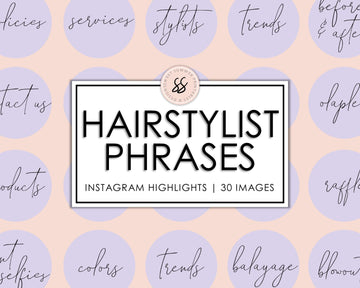 30 Hairstylist Instagram Highlights - Lavender - Sweet Summer Designs