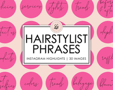 30 Hairstylist Instagram Highlights - Hot Pink - Sweet Summer Designs