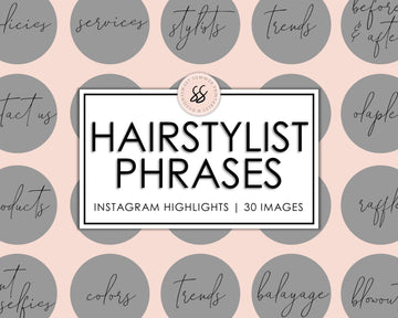 30 Hairstylist Instagram Highlights - Gray - Sweet Summer Designs