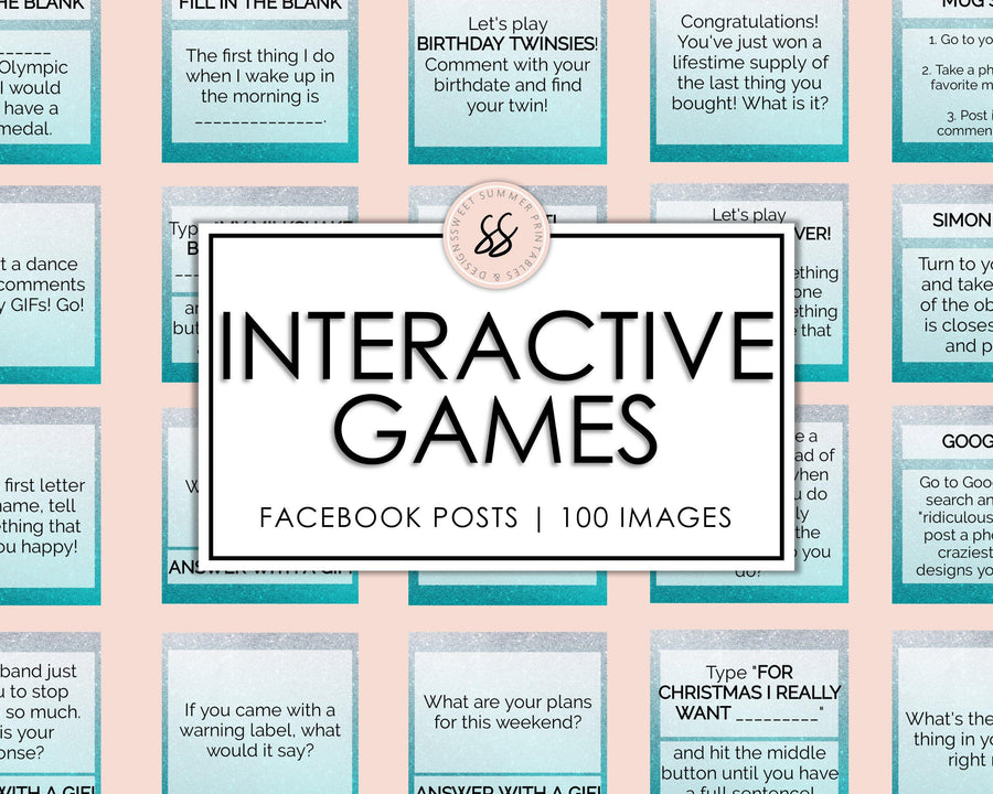 100 Blush Gold Marble Facebook Games Interactive Posts Social 