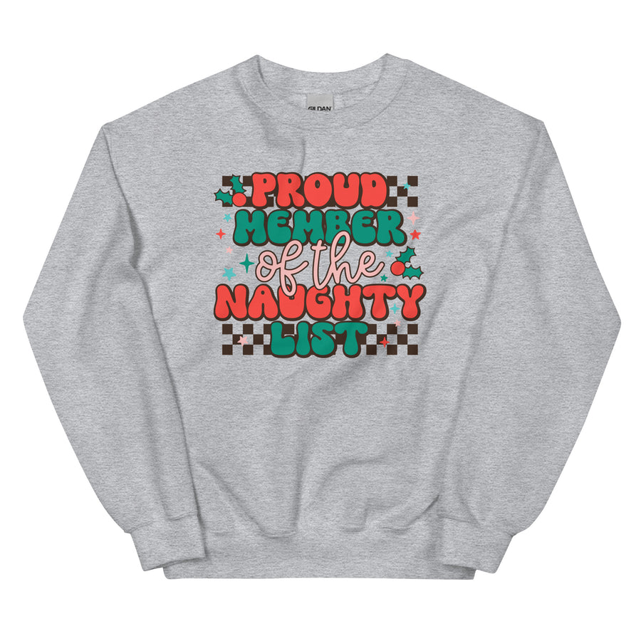 Naughty List Member Sweatshirt