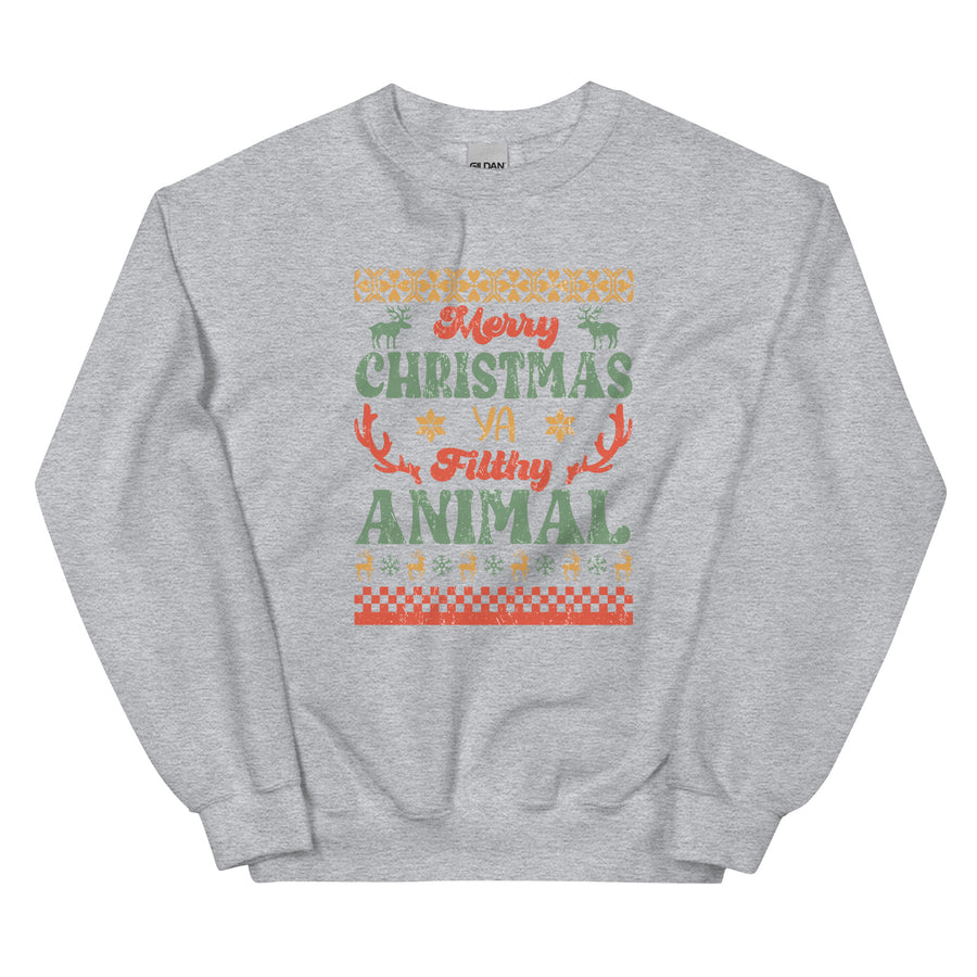 Merry Christmas Filthy Animal Sweatshirt