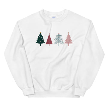 Christmas Trees Crew Sweatshirt