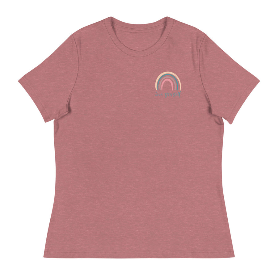 Rainbow Love Yourself Women's Relaxed T-Shirt